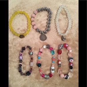 6 bracelets